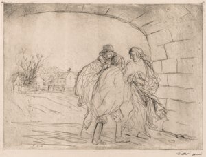 Incontro sotto la volta da Jean Louis Forain