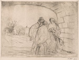 Incontro sotto la volta da Jean Louis Forain
