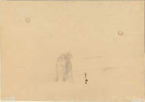 Figure in un paesaggio (verso) da Jean Louis Forain