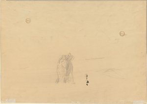 Figure in un paesaggio verso, c. 1919 da Jean Louis Forain