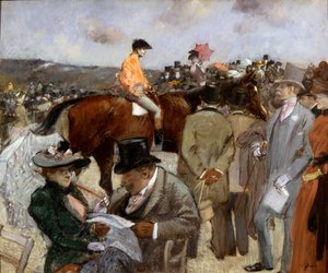 Corse di cavalli da Jean Louis Forain