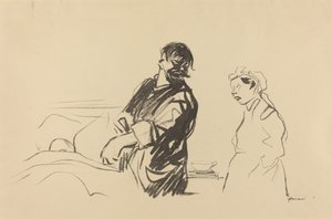 Scena ospedaliera da Jean Louis Forain