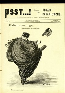 Illustrazione di Jean-Louis Forain in Psst...! da Jean Louis Forain