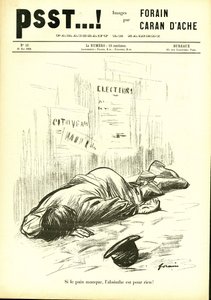 Illustrazione in Psst...! da Jean Louis Forain