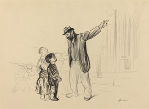La chiesa dei loro padri, c. 1914-1919 da Jean Louis Forain