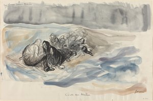 La Guerra Sottomarina. La scuola dei Neutri, c. 1914-1919 da Jean Louis Forain