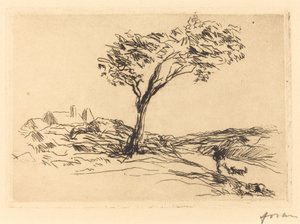 Paesaggio nei dintorni di Versailles da Jean Louis Forain