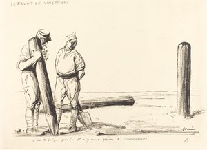 Il Fronte di Vincennes da Jean Louis Forain