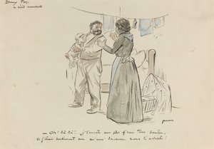 Le Peril Anarchiste, c. 1897 da Jean Louis Forain