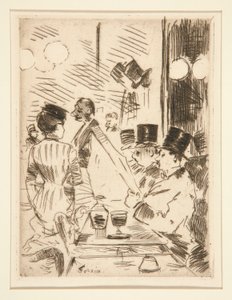 Il caffè della nuova Atene da Jean Louis Forain