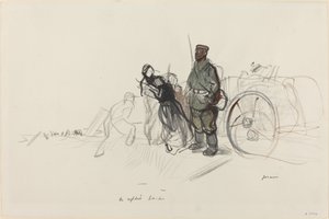 Le replis boche, c. 1914-1919 da Jean Louis Forain