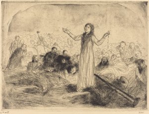 Lourdes, il Miracolo (seconda tavola) da Jean Louis Forain