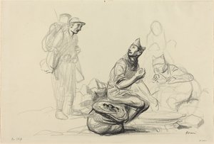 I cuochi, c. 1914-1919 da Jean Louis Forain