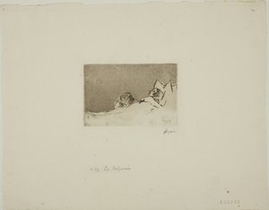 La ragazza morta da Jean Louis Forain