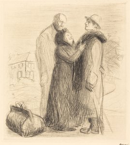 La partenza del figliol prodigo (prima lastra, verticale) da Jean Louis Forain