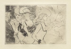 Le Folies-Bergère, c. 1880-86 da Jean Louis Forain