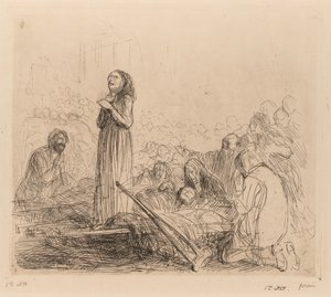 Il miracolo davanti al Santissimo Sacramento da Jean Louis Forain