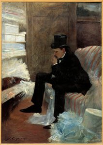 Il vedovo da Jean Louis Forain