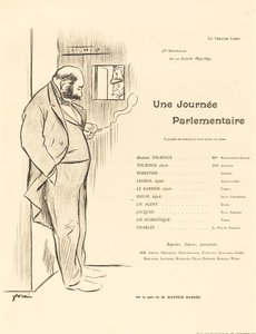 Una giornata parlamentare da Jean Louis Forain
