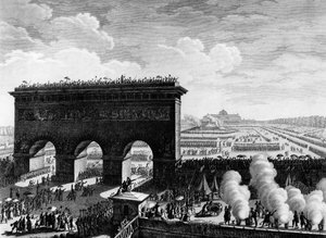 Rivoluzione francese: Festa della Federazione il 14 luglio 1790 al Campo di Marte a Parigi