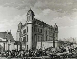 Cannoni portati da Chantilly a Parigi, 9 agosto 1789 da Jean Louis Prieur