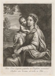 Madonna col Bambino da Jean Louis Roullet