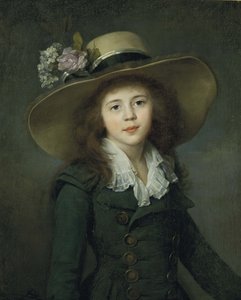Baronessa Elizaveta Alexandrovna Stroganova 1779-1818, primi anni 1780 da Jean Louis Voille