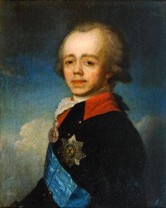 Granduca Pavel Petrovich di Russia, fine XVIII secolo da Jean Louis Voille