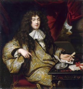 Jean-Baptiste Colbert, marchese di Seignelay 1651-1690 da Jean Marc Nattier