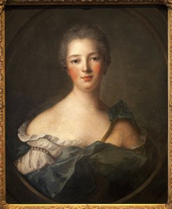 Jeanne Antoinette Poisson, Marchesa di Pompadour (1721-1764) da Jean Marc Nattier