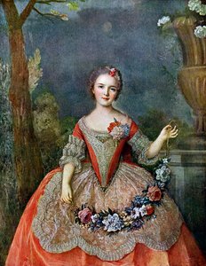 Madame de Beaujolais, XVIII secolo, 1910 da Jean Marc Nattier