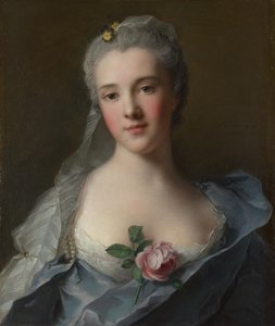 Ritratto di Manon Balletti 1740-1776, 1757 da Jean Marc Nattier