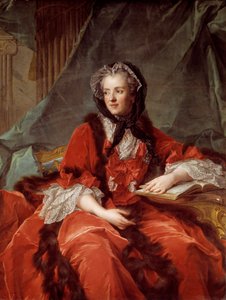 Ritratto di Maria Leszczyńska (1703-1768) Regina di Francia Dipinto di Jean-Marc Nattier (1685-1766) 1748