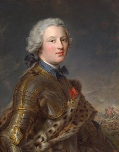 Ritratto di Pierre Victor, barone de Besenval de Brünstatt 1722-1794, seconda metà del XVIII secolo da Jean Marc Nattier