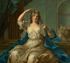 Ritratto di una signora come una vergine vestale
