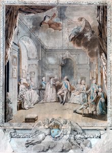 Mme Louise che saluta suo Figlio