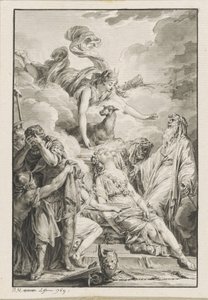 Il sacrificio di Ifigenia da Jean Michel Moreau