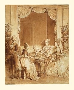 "Non temere, mio buon amico". da Jean Michel Moreau le Jeune