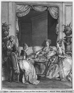 Non temere mio buon amico, inciso da Isidore Stanislas Helman, 1776