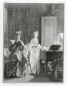 Il Clavicembalo, illustrazione da 