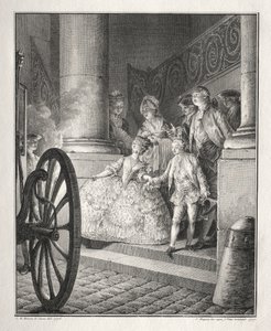 Rétif de la Bretonne: I piccoli padrini da Jean Michel the Younger Moreau
