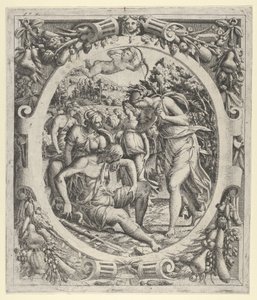 La Morte di Adone, 1535-55 da Jean Mignon