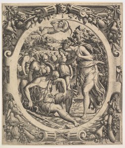 La Morte di Adone da Jean Mignon