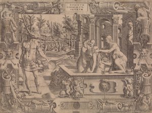 La Metamorfosi di Atteone, 1535-1555 da Jean Mignon
