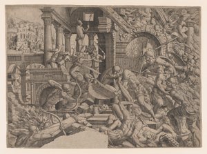 Il sacco di Troia, 1535-55