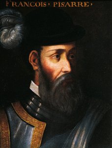 Ritratto di Francisco Pizarro da Jean Monier or Mosnier