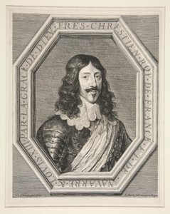 Luigi XIII, Re di Francia (1601-1643) da Jean Morin
