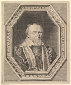 Michel de Marillac, consigliere di stato e guardasigilli, 17° secolo da Jean Morin
