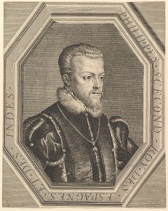 Filippo II, re di Spagna da Jean Morin