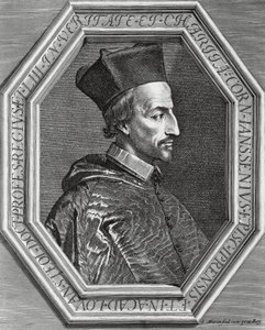 Ritratto di Corneille Janssens (Cornelius Jansen) da Jean Morin